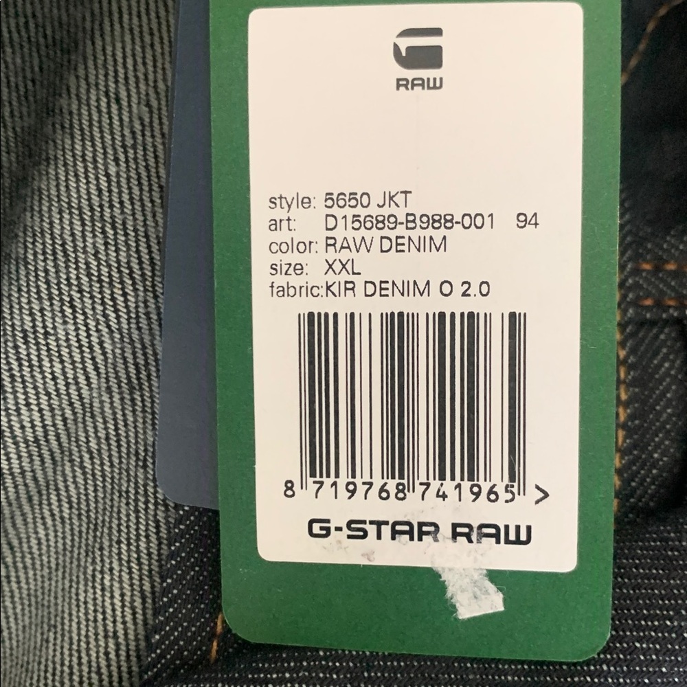 PHOTOS LOADING…
G-Star Raw Denim Jacket XXL